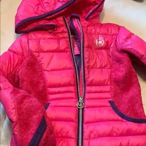 Michael Kors Pink Girls Jacket